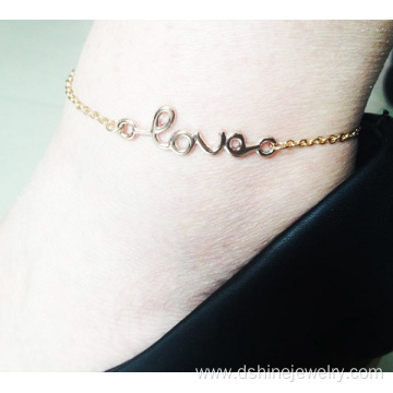 Street Fashion Simple Forest Style Alloy Silver Tree Anklet Bracelet